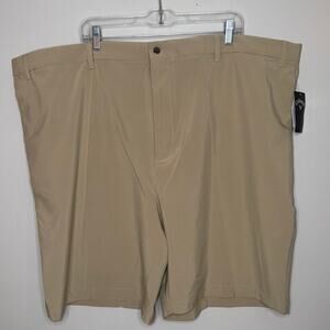 Callaway Opti-Dry Mens Size 50B Tan Stretch Waistband Casual Golf Shorts NWT